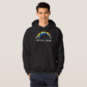 Rainbow Pride Lgbetq I am Null Gender 1 Hoodie (Voorkant volledig)