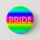 Rainbow Pride LGBTQIA-Button Ronde Button 5,7 Cm (Voorkant)