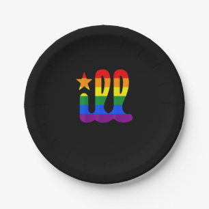 Rainbow Pride Love Philadelphia Philly Gay Pri Papieren Bordje