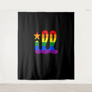 Rainbow Pride Love Philadelphia Philly Gay Pri Wandkleed