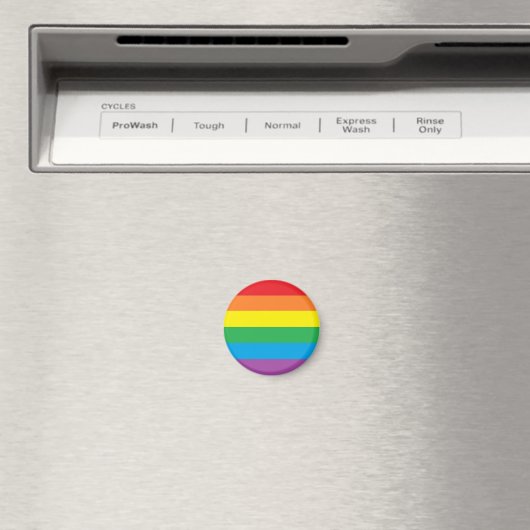 "Rainbow Pride" Magneet (Insitu (Vaatwasser))