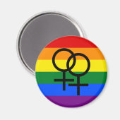 Rainbow Pride Magnet (Voorkant / Achterkant)