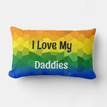 Rainbow Pride Mosaic Flag Sierkussen