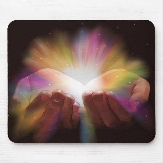 Rainbow Pride mousepad Muismat (Voorkant)