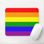 Rainbow Pride mousepad Muismat (Met muis)