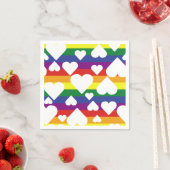 Rainbow Pride Napkins Servet (Insitu)