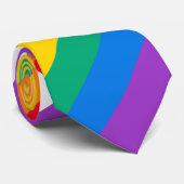 Rainbow Pride Necktie Stropdas (Opgerold)