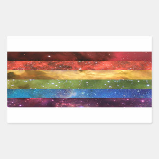 Rainbow pride nevel vlag stickers
