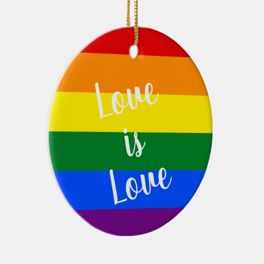 Rainbow Pride Ornament (Rechts)