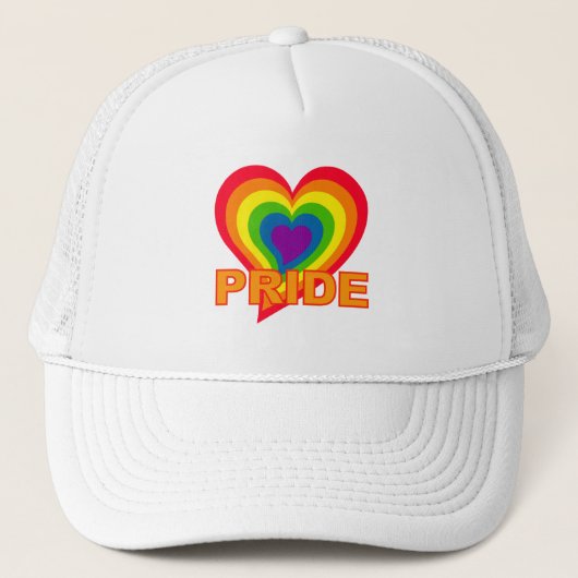 Rainbow Pride-pet Trucker Pet (Voorkant)