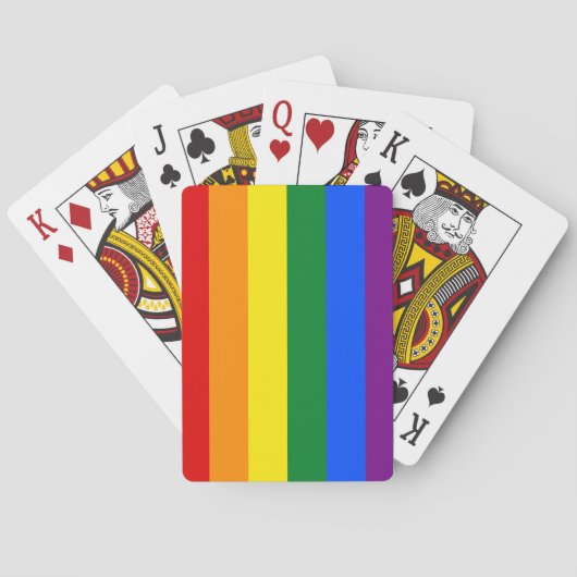 Rainbow Pride Pokerkaarten (Achterkant)