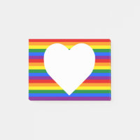 Rainbow Pride Post-it Notes