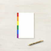 Rainbow Pride Post-it® Notes (Op bureau)