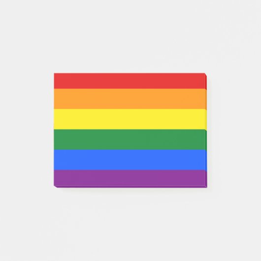 Rainbow Pride Post-it® Notes (Voorkant)
