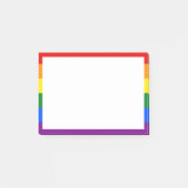 Rainbow Pride Post-it Notes (Voorkant)