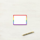 Rainbow Pride Post-it Notes (Op bureau)