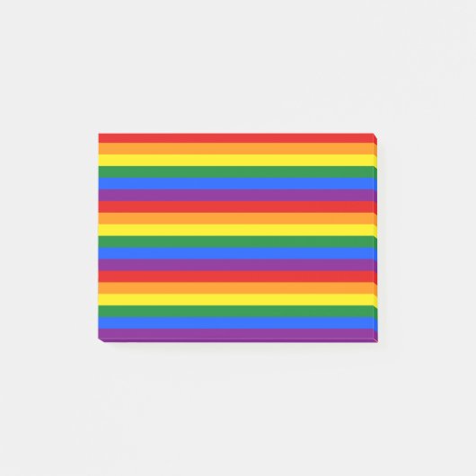 Rainbow Pride Post-it® Notes (Voorkant)