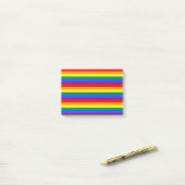 Rainbow Pride Post-it® Notes (Op bureau)