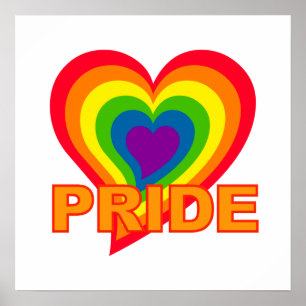 Rainbow Pride-poster Poster
