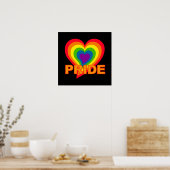 Rainbow Pride-poster Poster (Keuken)