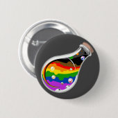 Rainbow Pride Potion Button (Voorkant /achterkant)