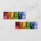 Rainbow Pride-profielkaart Mini Visitekaartje (Voorkant / Achterkant)