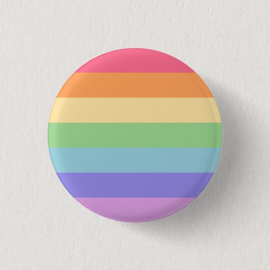 Rainbow Pride Ronde Button 3,2 Cm (Voorkant)