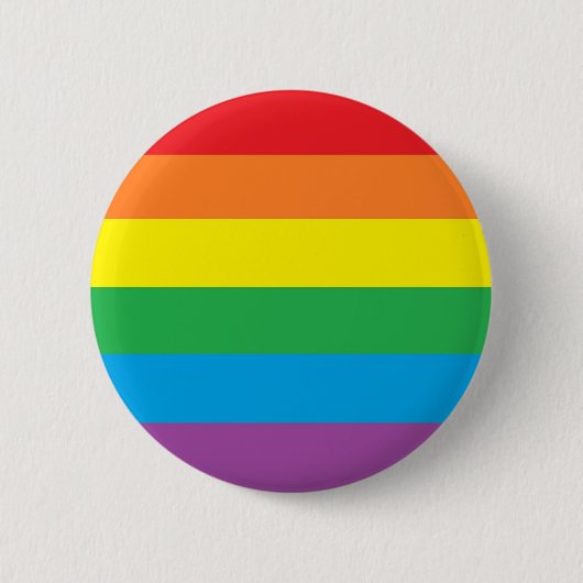 "Rainbow Pride" Ronde Button 5,7 Cm (Voorkant)