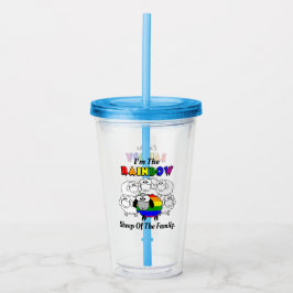 Rainbow Pride Sheep Acryl Drinkbeker