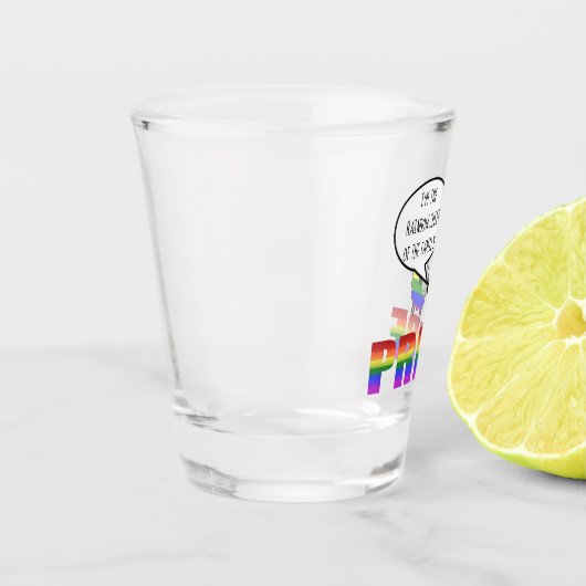 Rainbow Pride Sheep Shot Glass Shot Glas (Links)