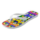 Rainbow Pride Sheep Teenslippers (Schuin)