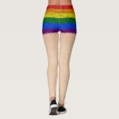 Rainbow Pride Shorts-Leggings Leggings (Achterkant)