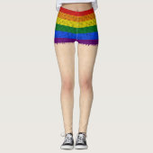 Rainbow Pride Shorts-Leggings Leggings (Voorkant)