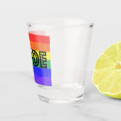 Rainbow Pride Shot Glas (Rechts)