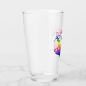 Rainbow Pride-sleuf Drink glas (Rechts)