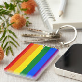 Rainbow Pride Sleutelhanger (Voorkant Rechts)