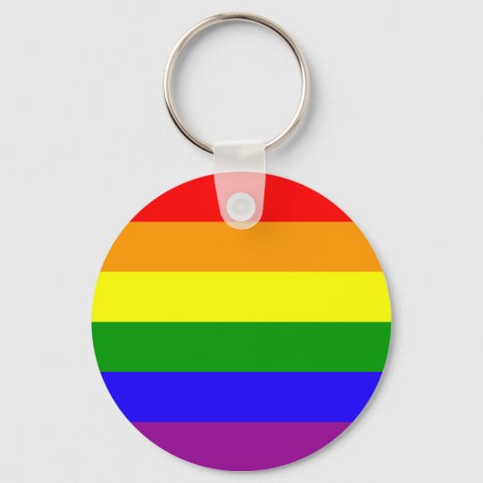 Rainbow Pride sleutelhanger (Voorkant)