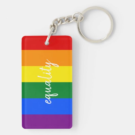 Rainbow Pride Sleutelhanger (achterkant)