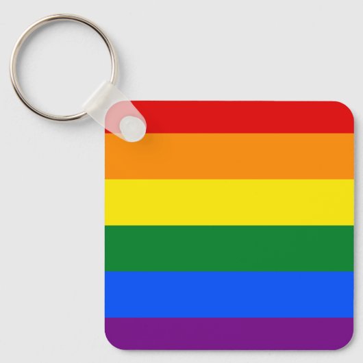 Rainbow Pride Sleutelhanger (Voorkant)