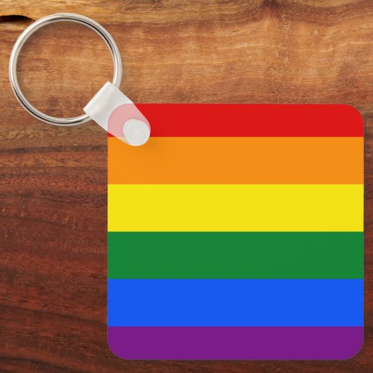 Rainbow Pride Sleutelhanger (Voorkant)
