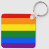 Rainbow Pride Sleutelhanger (Achterkant)