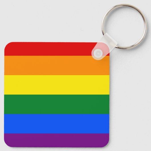 Rainbow Pride Sleutelhanger (Achterkant)