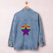 Rainbow pride sterren denim jacket (Hangar)