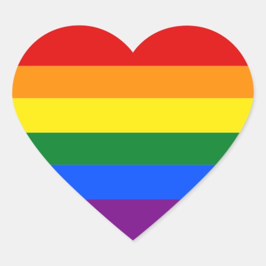 Rainbow Pride Sticker (Voorkant)