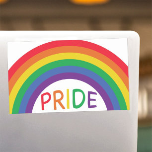 Rainbow Pride Sticker LGBTQ+ ondersteuning