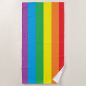 "Rainbow Pride" Strandlaken (Voorkant)