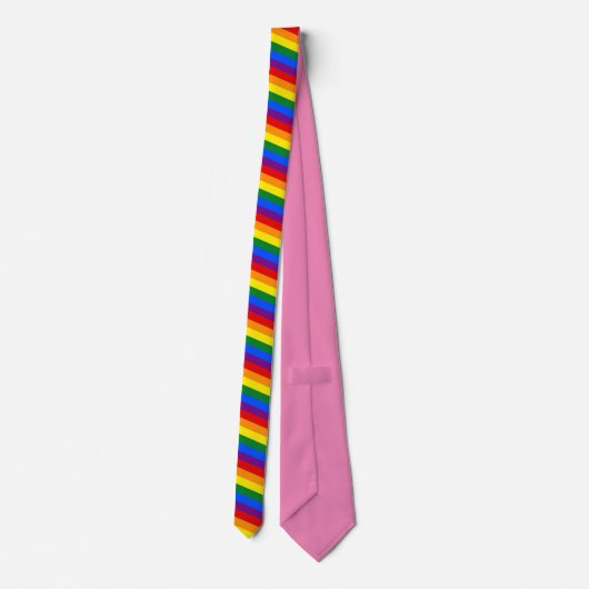 Rainbow Pride Stropdas (Achterkant)