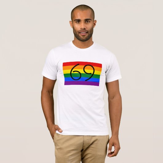 Rainbow Pride T-Shirt (Voorkant volledig)