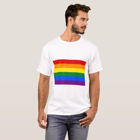 Rainbow Pride T-shirt (Voorkant volledig)