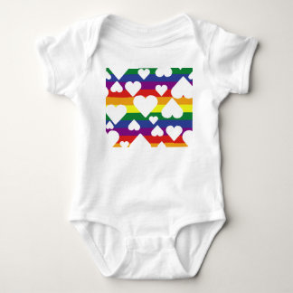 Rainbow Pride-T-shirt Romper